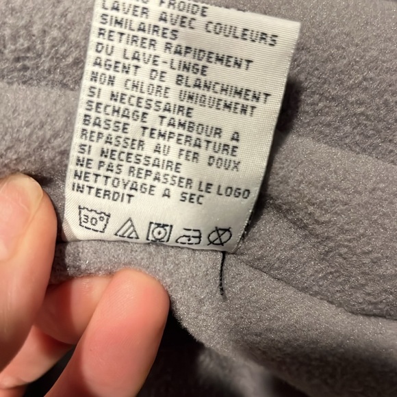 NAUTICA BIG BOY LOGO size 12-14 Hooded zip up w pockets EUC WINTER COAT w detail - Picture 7 of 9